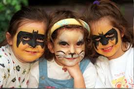 Summer City Barbican Face Painting Left Editorial Stock Photo