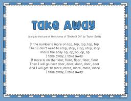 Help Students Remember Important Math Skills Using Lyrics That Can Be Sung Using The Tunes Of Famous Pop Songs These 12 Sh Math Songs Math Facts Teaching Math