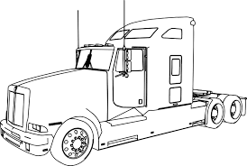 This highly popular observational documentary featuring haulage firm eddie stobart shows stobart's haulage, rail and air divisions. Tractor Trailer Truck Coloring Pages Novocom Top