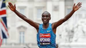 When the rio 2016 gold medallist kipchoge recorded a wr of 2:01:39 for the marathon in berlin it went down to running each kilometre in 2 minutes 53 seconds. Eliud Kipchoge Of Kenya Comes 24 Seconds Short Of Sub 2 Hour Marathon