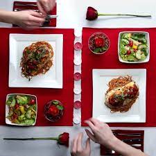 This Healthy Chicken Parmesan Dinner For Two Is What You Need For Valentine S Day Video Video Healthy Chicken Dinner Recipes Healthy