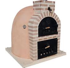 Holzbackofen Indirekt Befeuert Verputzt Holzbackofen Steinbackofen