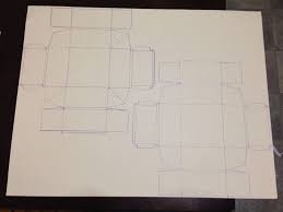 Tafe Design Project Egg Drop Drawing Of The Two Half Boxes Scaled Up From A Hollow Tray Design Design Projects Design Projects