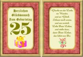 Geburtstagswunsche Zum 25 Geburtstag Lustige Wunsche Zum Geburtstag
