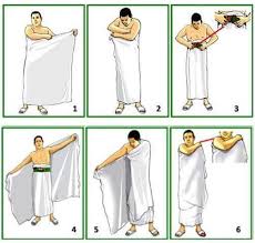 Begini Cara Memakai Kain Ihram Yang Benar Dan Wajib Diketahui