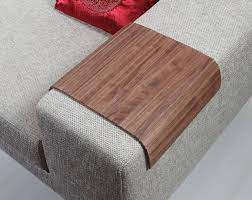 Osmanische Holz Tablett Eiche Sofa Tablett Tisch Sofa Arm Table Sofa Table Wood Tray