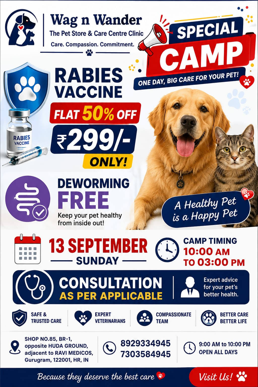 Cat & Dog Rabies Vaccine product image