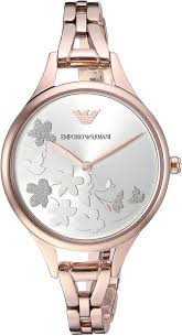 Shop 84 top emporio armani women's watches and earn cash back from retailers such as amazon.com, armani.com, and asos and others such as forzieri and vestiaire collective all in one place. Amazon Com Emporio Armani Women S Dress Quartz Watch With Stainless Steel Strap Rose Gold 7 Model Ar11108 Watches