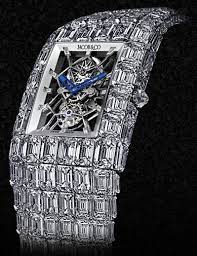 Floyd mayweather dropped $18 million dollars on this watch which is made of 18k white gold and comes complete with 260 carats of diamonds. High Life Living Luxury Floyd Mayweather Buys 18 Million 280 Carat Diamond Watch The Billionaire
