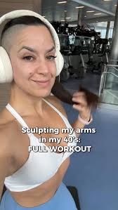 Want to get #TonedArms? BUILD MUSCLE!💪, Here’s how I’m sculpting toned,  defined arms, shoulders & back muscles in my 40s… , No 🙅🏻‍♀️ crazy🤪  weird, complex workouts — just consistency and a solid ...