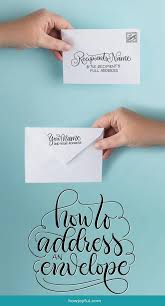 How to address wedding invitations. How To Address An Envelope Correctly Envelope Etiquette A Freebie