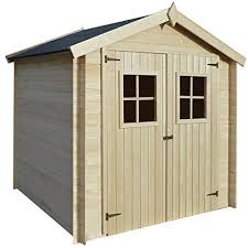 Vidaxl Gartenhaus Holz 2x2m 19mm Geratehaus Gerateschuppen Schuppen Holzhaus Gartenhaus 2x2m In 2020 Wooden Sheds Shed Homes Timber Cabin