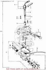 Detailed information on honda ct90 carburetor adjustment and operation. Carburetor Assy For Ct90 Trail 1971 K3 Usa Order At Cmsnl