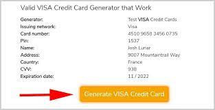 Maybe you would like to learn more about one of these? Visa Credit Card Generator 100 Free Fake Visa Cc Numbers That Work