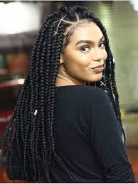 Pin By My Info On Ropaa In Box Braids Hairstyles Colored Box Braids Cute Box Braids