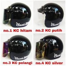 Itulah referensi harga helm bogo yang bisa kamu dapatkan. Helm Bogo Retro Classic Dewasa Full Cat Warna Hitam Gloss Kaca Datar Bisa Cod Shopee Indonesia