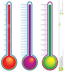 thermometer stock vector illustration of sharing charity