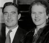 Denis Compton (dead April 1997) And Wife With Their New Son Richard. ~  Premium Photo #217993849