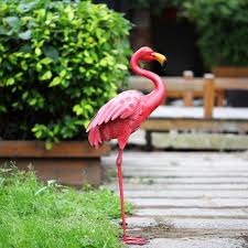 We did not find results for: Ornaments Statues Outdoor Lawn Garden Decor Metal Head Down Pink Flamingo Figure W Planter On Back Home Garden
