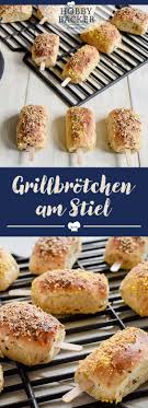 Grillbrotchen Am Stiel Rezept Rezepte Lebensmittel Essen Essen