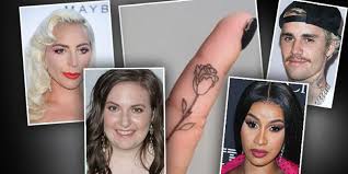 Who is the most famous person with a sleeve tattoo? Celebrities With Rose Tattoos Justin Bieber Lady Gaga More