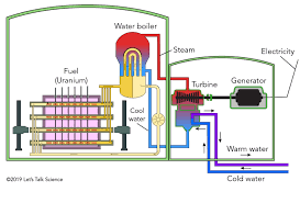 The heat generated is used to boil water, and the steam (boiled. Generating Electricity Nuclear Energy Let S Talk Science