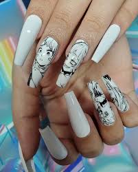 On Twitter Anime Nails Grunge Nails Kawaii Nails