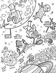 Free printable nasa coloring pages. Color Your Universe Nasa Solar System Exploration