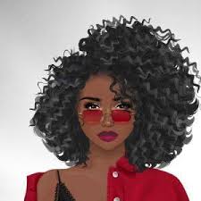 Anime Characters With Curly Hair Anime Characters In 2020 Black Love Art Black Girl Magic Art Hair Art