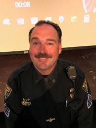 The mustache is no more!! Before. During. After. #SgtCruff #WestFargosFinest