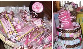 Diaper monkey cake, boy theme diaper cakes. Girl Baby Shower Ideas Monkey Girl Theme Big Dot Of Happiness