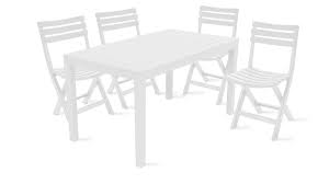 Salon de jardin et table de jardin. Table Jardin Plastique Et Chaises Pliantes