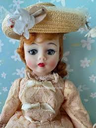 Vintage 1969 Madame Alexander Cissette Portrette Godey #1172 10” Doll all  original + hat included