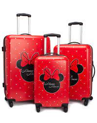 Includes some minnie and mickey and friends colouring pages as well. Disney Minnie Mouse Suitcase Cabin Small Medium Or Large Hard Cover Tr Vanilla Underground