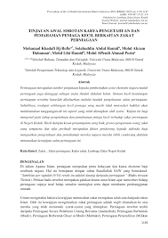 Penulisan contoh kertas kerja projek. Pdf Tinjauan Awal Sorotan Karya Pengetahuan Dan Pemahaman Peniaga Kecil Berkaitan Zakat Perniagaan