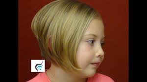 A stacked bob upgraded with piecey layers creates a shattered rounded silhouette. How To Style Stacked Bob Cut Aline Hairstyles On Little Girls Youtube