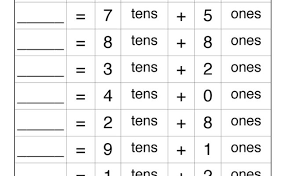 Tens and ones worksheet for 1st grade free printable place value worksheets tens and ones all kids network tens and ones worksheets it s important that first grade students can identify the place values. Comparing Hundreds Tens And Ones Worksheet Have Fun Teaching Cute766
