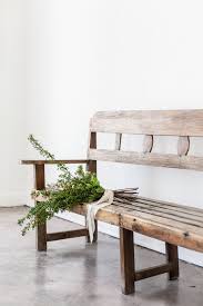Farmhouse Style White And Wood Entryway Bench Rustic Entryway Bench Wood Entryway Bench Rustic Bench