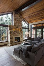 Kogan Builders Designed This Modern Living Room With Amazing Floor To Ceiling Windows A Gorgeous Wood Ceiling Contemporary House Floor To Ceiling Windows Home