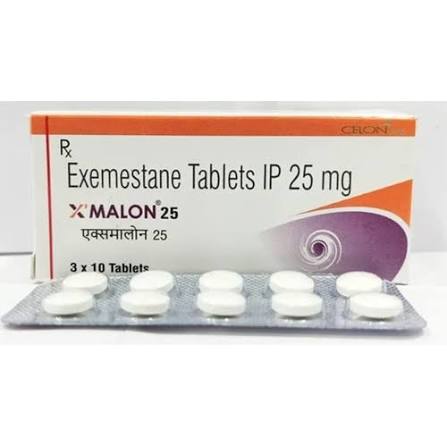 Exemestane 25 Mg Tablet - Origin: India at 50.00 USD at Best Price in Nagpur | M.s. Traders
