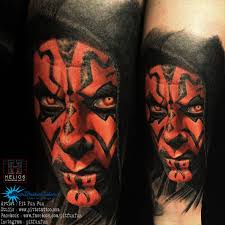 Darth Maul Color Portrait Tattoo By Pit Fun Tattoos Follow Instagram Pitfunfun Pitfuntattoos Realismtattoo Potraittatt Star Wars Tattoo Tattoos Geek Tattoo