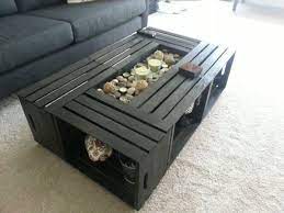 If you're frustrated with overpriced furniture from furniture stores, consider building your own coffee table instead of buying it. Wood Crate Coffee Table Crate Coffee Table Crate Coffee