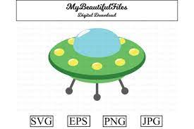 Choose from 260+ ufo clip art images and download in the form of png, eps, ai or psd. Ufo Clipart Illustration Grafik Von Mybeautifulfiles Creative Fabrica