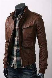 Mens Slim Fit Hand Made Korean Style Leather Jacket To See Greg Dressed Like This Would Make My Year Mens Outfits Leather Jacket Men Well Dressed Men
