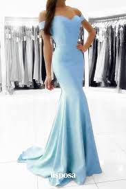 Light Blue Mermaid Bridesmaid Dresses Blue Mermaid Prom Dress Prom Dresses Blue Dresses