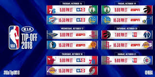 Check out this nba schedule, sortable by date and including information on game time, network coverage, and more! Nba 2018 19 Schedule Back To Backs A Hidden Agenda