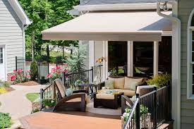 Retractable Solair Awnings For Decks Patios Custom Options For Sale Patio Shade Pergola Patio Patio