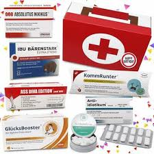 Vaude first aid kit hike waterproof. Geburtstagsgeschenk Gadget Erste Hilfe Set Mit Scherz Medikamenten Witzig Eur 27 89 Picclick De