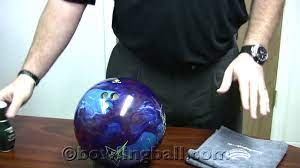 How To Clean Oil Remove Oil From Your Bowling Ball - Youtube