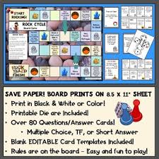 Instead of answering questions like in a quiz show, students are making the questions. How To Make Question Cards For A Board Game Board Poster